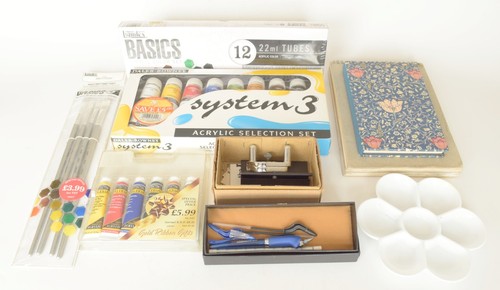 Selection acrylic paints - acrylic,