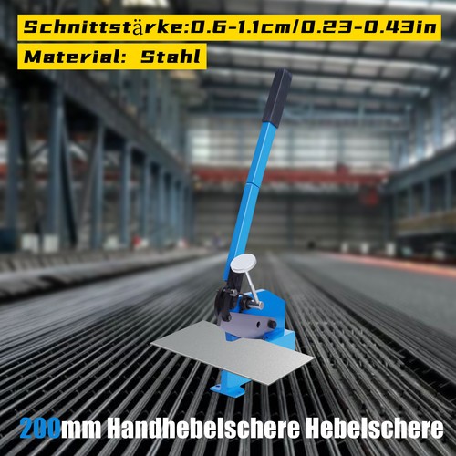 200mm metal cutting bench - metal,